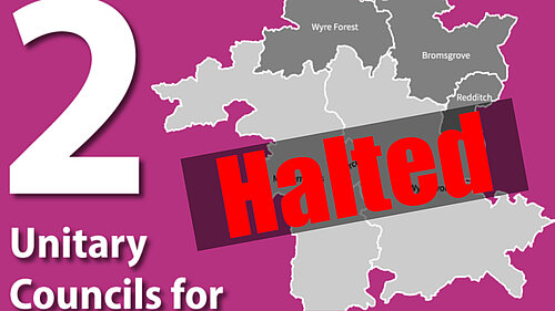 unitary council halted