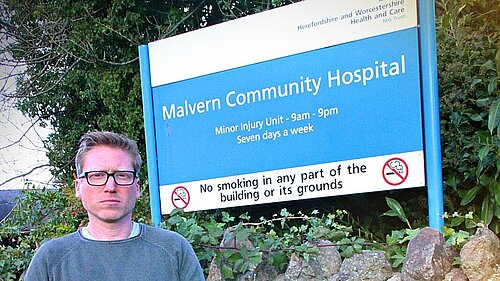 Dan at Malvern Hospital