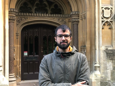 Cllr Kaleem Aksar outside the Council House September 2020